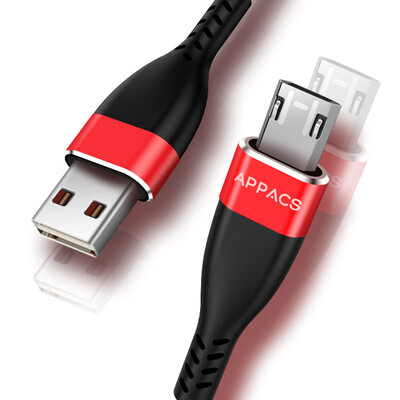 

APPACS Micro USB Cable 24A Fast-Charging Data Cable for Andriod Phone