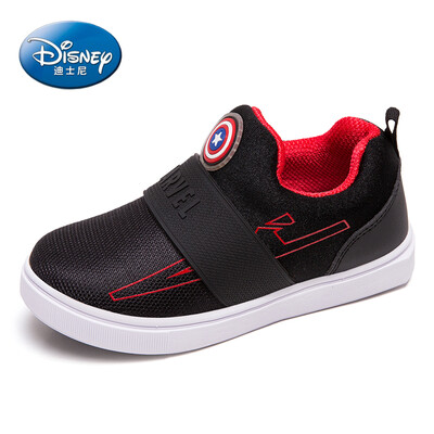 

Disney DISNEY childrens shoes boys sports shoes 2019 spring&autumn new US captain running shoes childrens casual shoes VA4143 black 31 yards