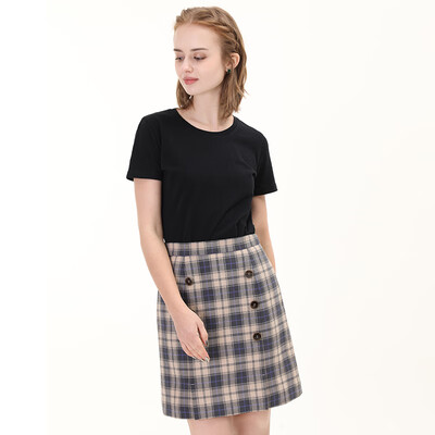 

JZAO Beijing Womens Liquid Ammonia Cotton Short Sleeve T-Shirt White XXL 185104A