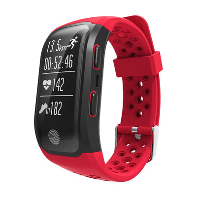 

S908 GPS IP68 Waterproof Fitness Tracker Smart Band Watch Heart-rate BT Sport Wristband Calls Notification Activity Tracking Sleep