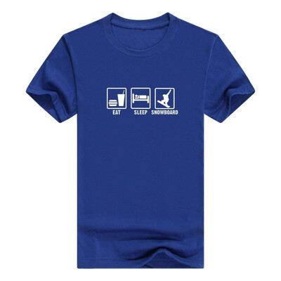 

Eat Sleep Snowboard Mens t-Shirt