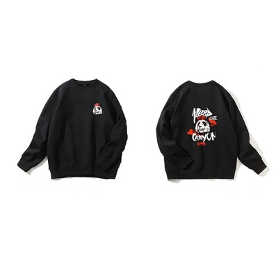 Woman Crewneck Sweatshirts Hoodie Womens Clothing Harajuku