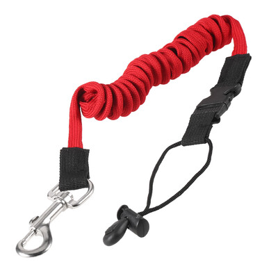 

Elastic Paddle Leash Kayak Canoe Safety Fishing Rod Rowing Boats Coiled Lanyard Cord Tie Rope