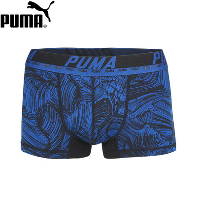 

PUMA Hummer Mens Underwear Sports Wind Antibacterial Widening Belt Mesh Colorful Low Waist Boxer Pants 1 Pack  18590A