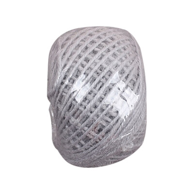 

50m Colorful Jute Twine Hemp Rope String Packing Wrapping Ribbon Crafting Cord for Arts Crafts DIY Gift