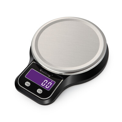 

WeiHeng Kitchen Scale Food Scale Mini Electronic Platform Scale Digital Scale with Stainless Steel Platform Scale