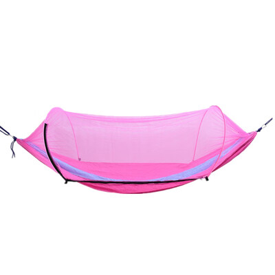 

Outdoor anti mosquito hammock boat shape swing travel camping hammock