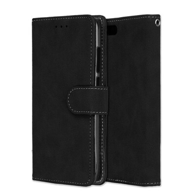 

MOONCASE Millet Mi Note 3 Vintage Scrub 3 Card Case - Black