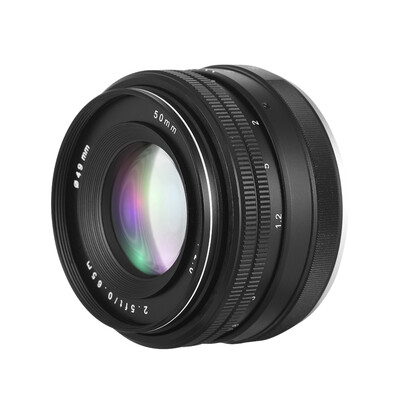 

50mm F20 Fixed Manual Focus Lens for Sony E Mount Mirrorless Camera A6500 A9 A6300 A6000 A5100 A5000 NEX7 NEX6 NEX5N NEX5R NEX5T