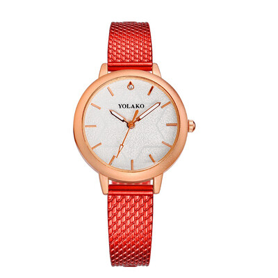 

Quartz Watch Women PU Leather Strap Wrist Watch Casual Female Clock