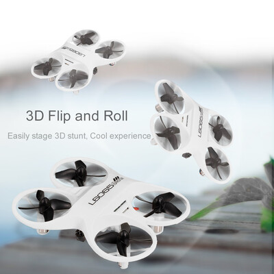 

LISHITOYS L6065 Mini RC Drone Infrared Controlled Quadcopter w LED Light Birthday Gift for Children Training
