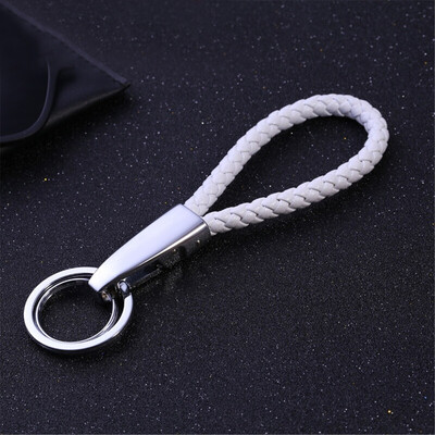 

Leather&Metal Car Styling Keychain for All Key Ring Holder Housekeeper for all cars Key Chain