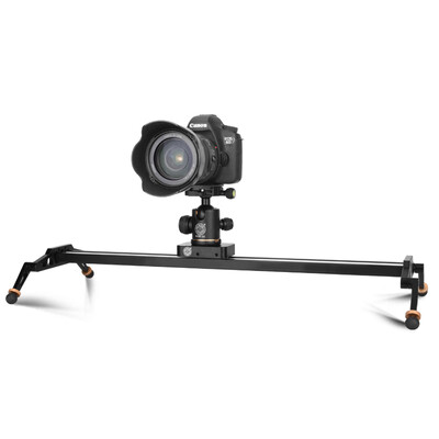 

QZSD QH100 Aluminum Alloy Camera Track Slider Video Stabilizer Rail for DSLR Camera Video Film Photography