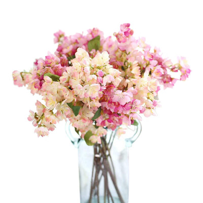 

UpperX Simulation flower hand tie five peony home decoration fake flower wedding supplies ornamentswhite