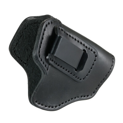 

Portable Lightweight Hunting Gear Holder Bag Leather Concealed Carry Holster Bag with Clip