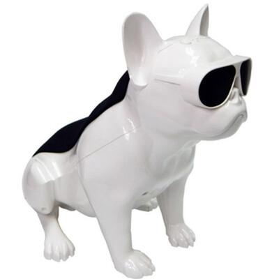

Portable Bulldog Bluetooth Speaker Wireless U disk aux TF card MP3 player large stereo subwoofer music playback computer audio
