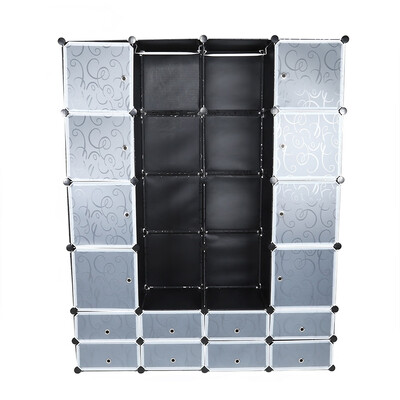 

24 Cube Clothes Closet Modular Wardrobe
