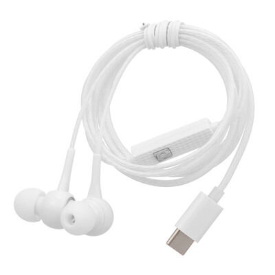 

USB Type-C Wired Headphones In Ear Music Earphone Headset Smart Phone Earbuds In-line Control with Mic for Xiaomi 6 Note 3 MIX 2 L