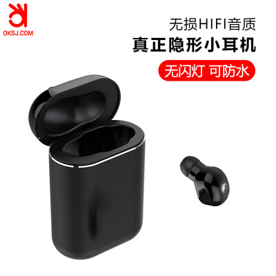 

OKSJ M2i True Wireless Bluetooth Headset Mini Long Standby Sports Running In-Ear Single-Head Car Business Call AppleHuaweiAndroid Universal