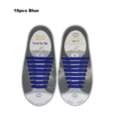 

No Tie Shoelaces Waterproof Elastic Silicone Tieless Shoe Lace for Athletic Running Multicolor for Sneaker Boots Board Casual Shoe