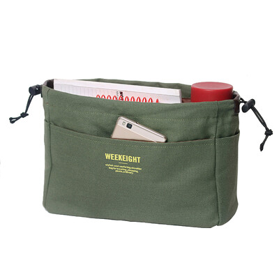 

Cotton Canvas Cosmetic Storage Bag