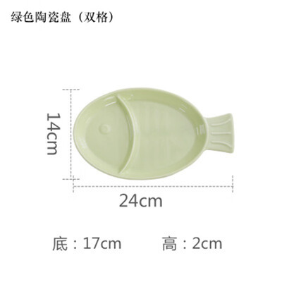 

Creative cartoon baby frame plate ceramic tableware children animal small plate separating plate&lovely home for breakfast