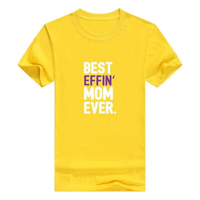 

Funny Mom Gifts Best Effin Mom Ever Premium Crewneck Shirt