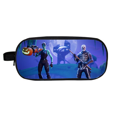 

Fortnite Night Animation Children Pencil Bag Pen Bags Students Stationery Bag