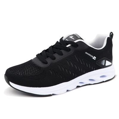 

Warrior flying woven step belt mens running casual shoes WXY-7027 black 39