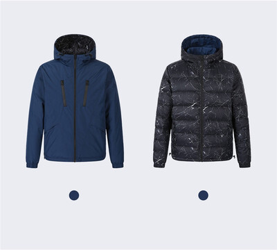 

Xiaomi MILLET Brand New Uleemark Mens Double-Side Wearing Downcoat