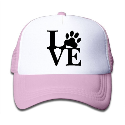 

Love Dog Youth Toddler Mesh Hat Boy&Girl Baseball Trucker Cap