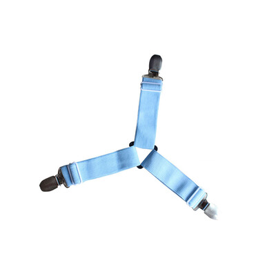 

4Pcs Adjustable Triangle Bed Sheet Fasteners Pink