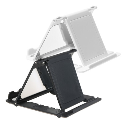 

Foldable Universal Phone Holder Bracket Stand For Phone Tablet Multi-angles Desktop Holder with One Mirror 2 Packs