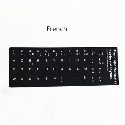 

Multi-language keyboard Sticker Trackpoint Caps with Russian Spanish French German