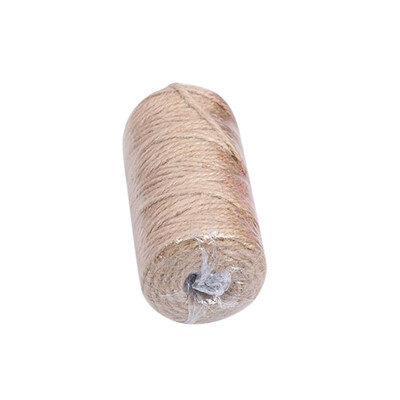 

DIY Manual Accessories Arts & Crafts Decor Fine Cordage Roll Pack-Thread Two Strands of Fine Linen Rope Natural Jute Twine Packing