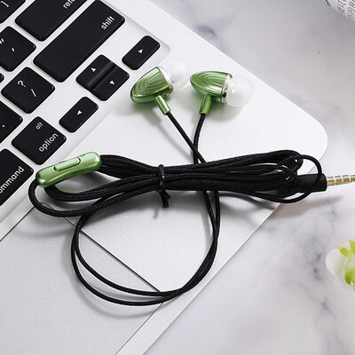 

CY-022 mobile phone line control headset with wheat in ear Earphone