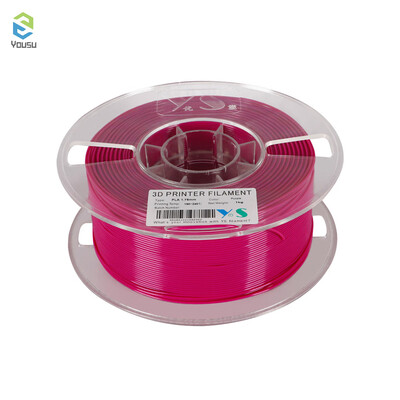 

YouSu 3D PLA Filament 175MM High Tenacity Dimensional Accuracy No Clogging Filaments Printing Consmables for 3D Printers 1KG Spo