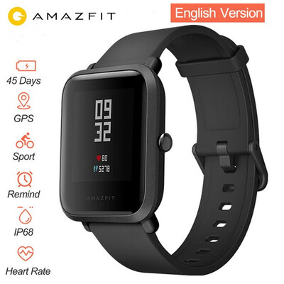 

XIAOMI Amazfit Bip Smart Watch International Version Huami GPS Smartwatch Android iOS Heart Rate Monitor 45 Days Battery Life IP68