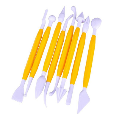 

8pcs DIY Cake Fondant Decoration Tools Carving Knife
