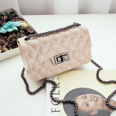 

Famous Brand Diamond Lattice Messenger Bags Luxury Chain Bag Quilted Designer Handbags Women Pink Vintage Small Crossbody Bags