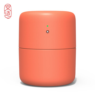 

JZAO desktop humidifier office bedroom mini mute humidification large spray large capacity USB power supply orange pink
