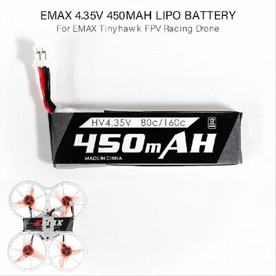 

EMAX HV 435V 450mAh Lipo Battery for EMAX Tinyhawk FPV Racing Drone