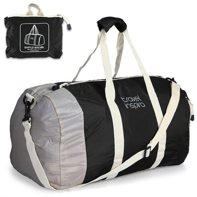 

Nylon Lightweight Foldable Duffel Luggage Bag for Men Women 40L 60L