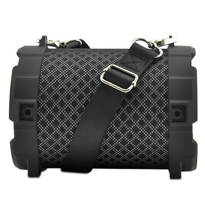 

Outdoor strap speaker wireless Bluetooth sports audio Android APP control hands-free calling TF card MP3 U disc player FM radio