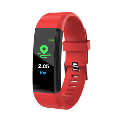 

Colorful Screen Fitness Smart Bracelet Supports Heart Rate Monitoring Blood Pressure Calorie Step Counter IP67 Waterproof Multifun