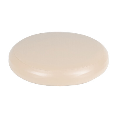 

Round Elastic PU Leather Stool Cover Synthetic Bar Stool Seat Cover Slipcover Dinning Chair Cover--Beige