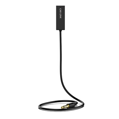 

MENCOM Portable Wireless Bluetooth Receiver USB-Powered BT 41 35mm AUX Adapter Hands-Free Built-in Microphone for Car & Home Aud