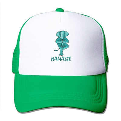 

Oiir Ooiip Green Tennis Boys-Girl Adjustable Mesh Baseball Caps Kids Trucker Hat