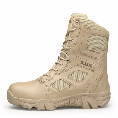 

Breathable large size ultra light special forces desert military boots zipper sticky button tactical boots