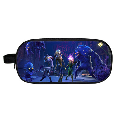 

Fortnite Night Animation Children Pencil Bag Pen Bags Students Stationery Bag